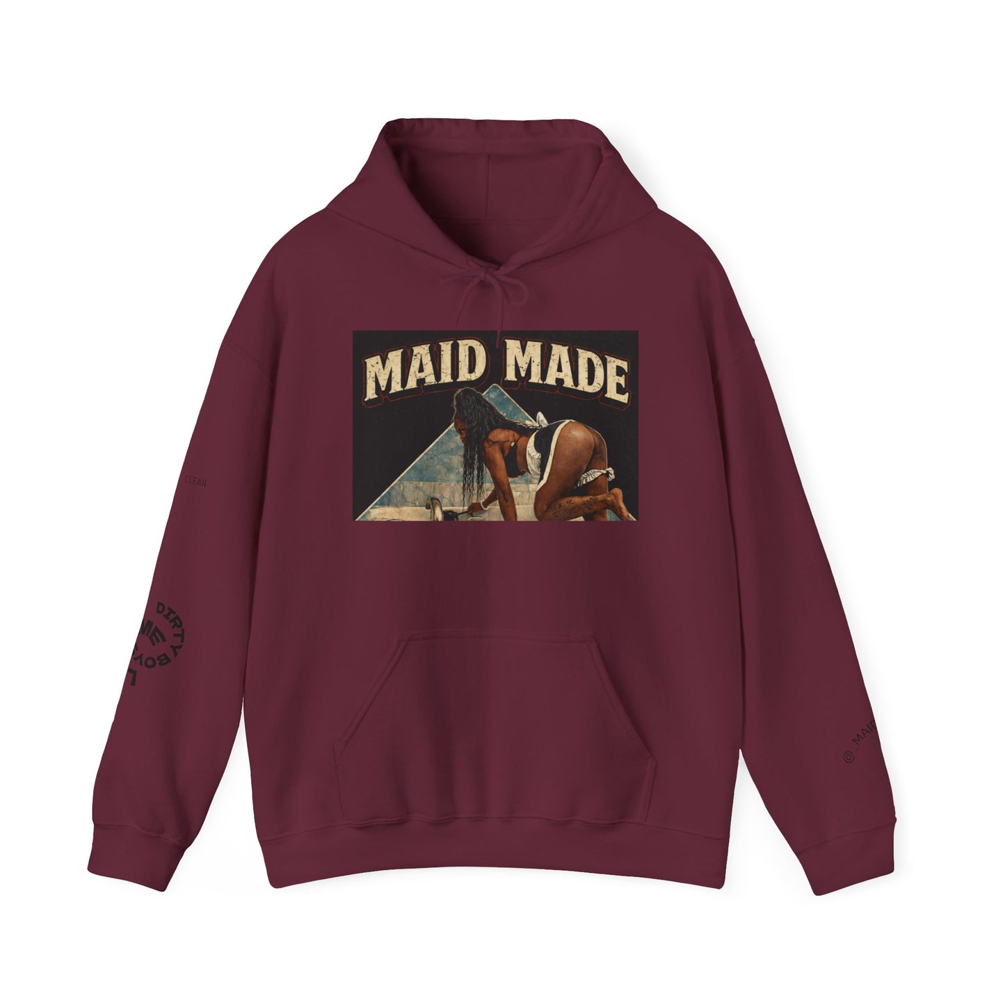 Maid Made Graphic Hoodie